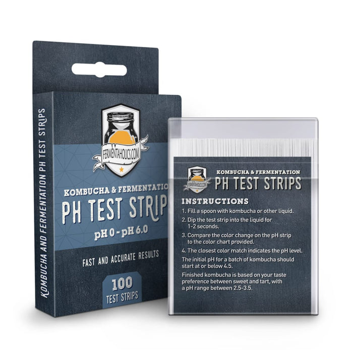 Fermentation pH Test Strips