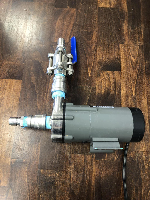 Pump with Fittings for Plate WOrt Chiller