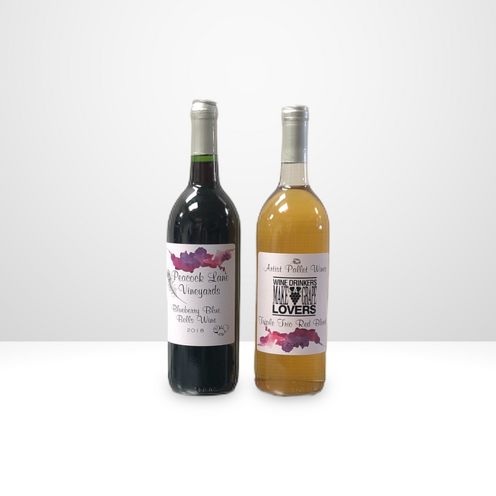 Berry Splash - MacDay Wine Labels (30 pack)