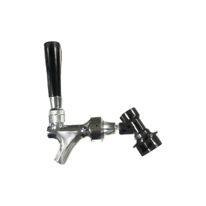 Keg Faucet Adapter Assembly w/ Black MFL Disconnect