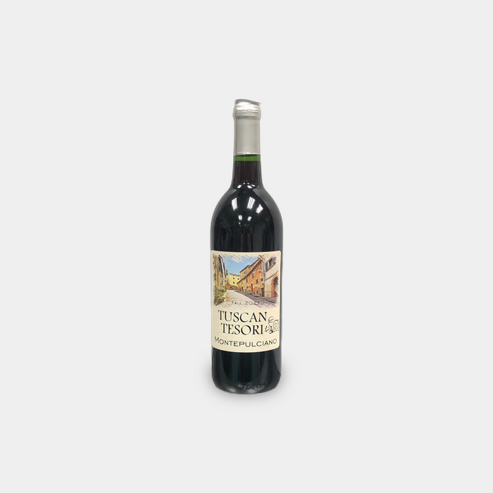 Tuscan Village Scene - MacDay Wine Labels (30 pack)