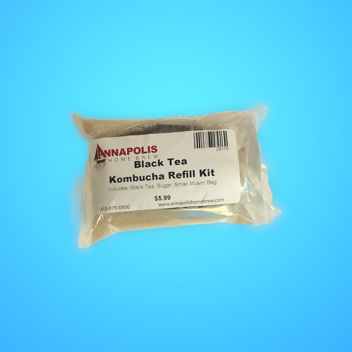 Black Tea Kombucha Refill Kit