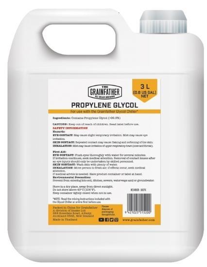 Grainfather Propylene Glycol - 3 Liter