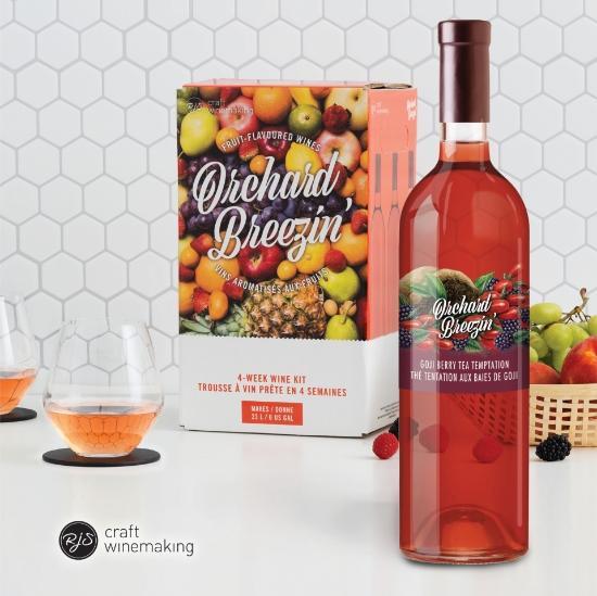 Goji Berry Tea Temptation - Orchard Breezin Wine Kit