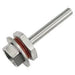 1/2" Female NPT 2" Probe Weldless Thermowell Kit to convert your Kettle to be able to feature a thermometer
