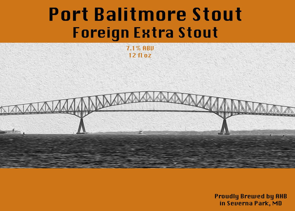 Port Baltimore Stout - Foreign Extra Stout Beer Kit