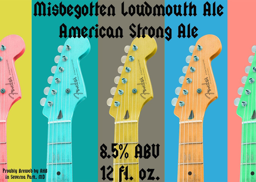 Misbegotten Loudmouth Ale - American Strong Ale Beer Kit