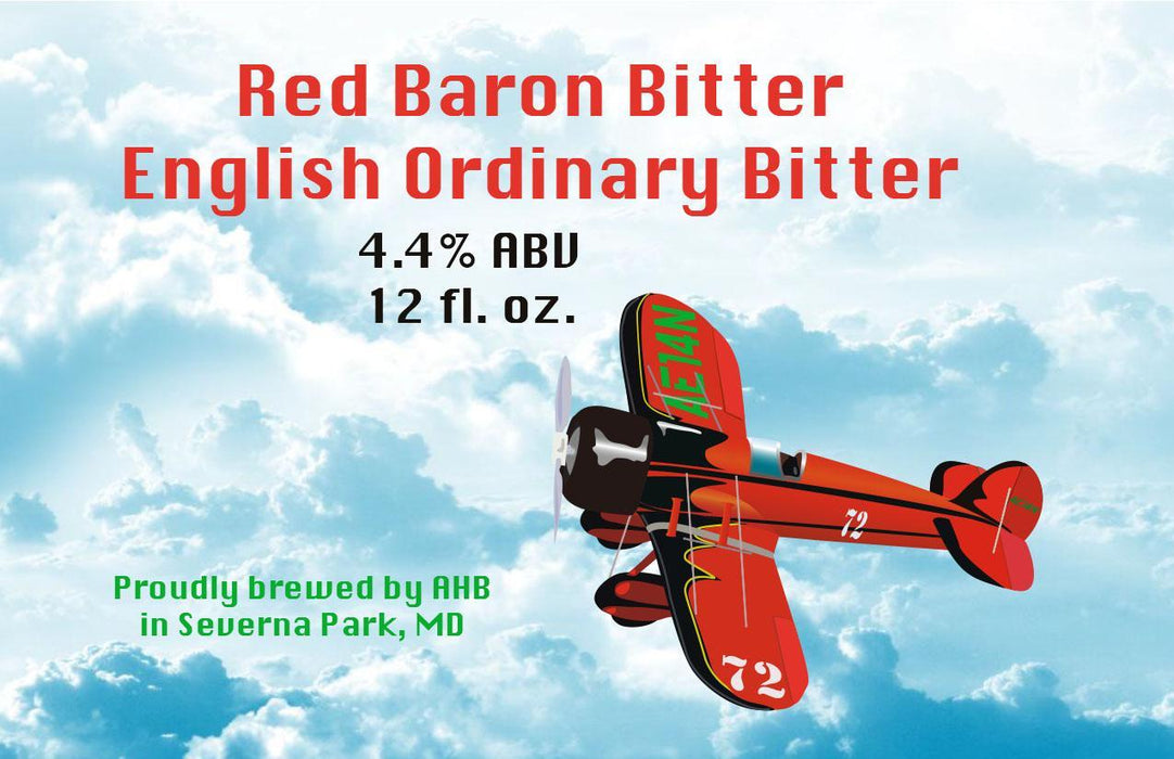 Red Baron Bitter - English Ordinary Bitter Beer Kit