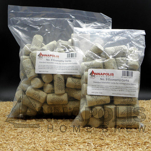 Bagged #9 Economy Corks (30 count and 100 count)