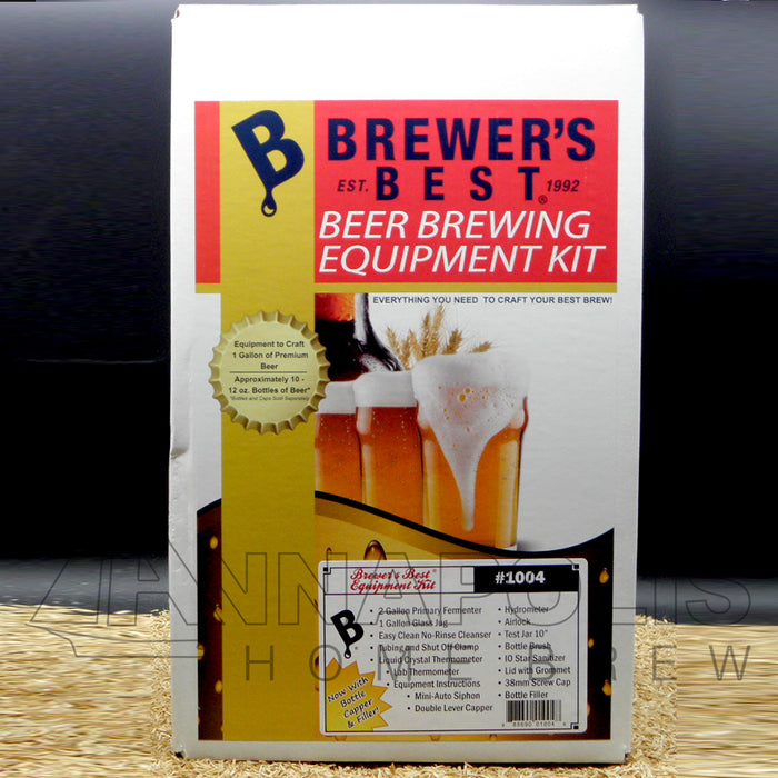 Brewer's Best Beer Brewing Equipment Kit 1 Gallon Kit