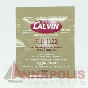 71B-1122 Yeast Lalvin (5 grams)