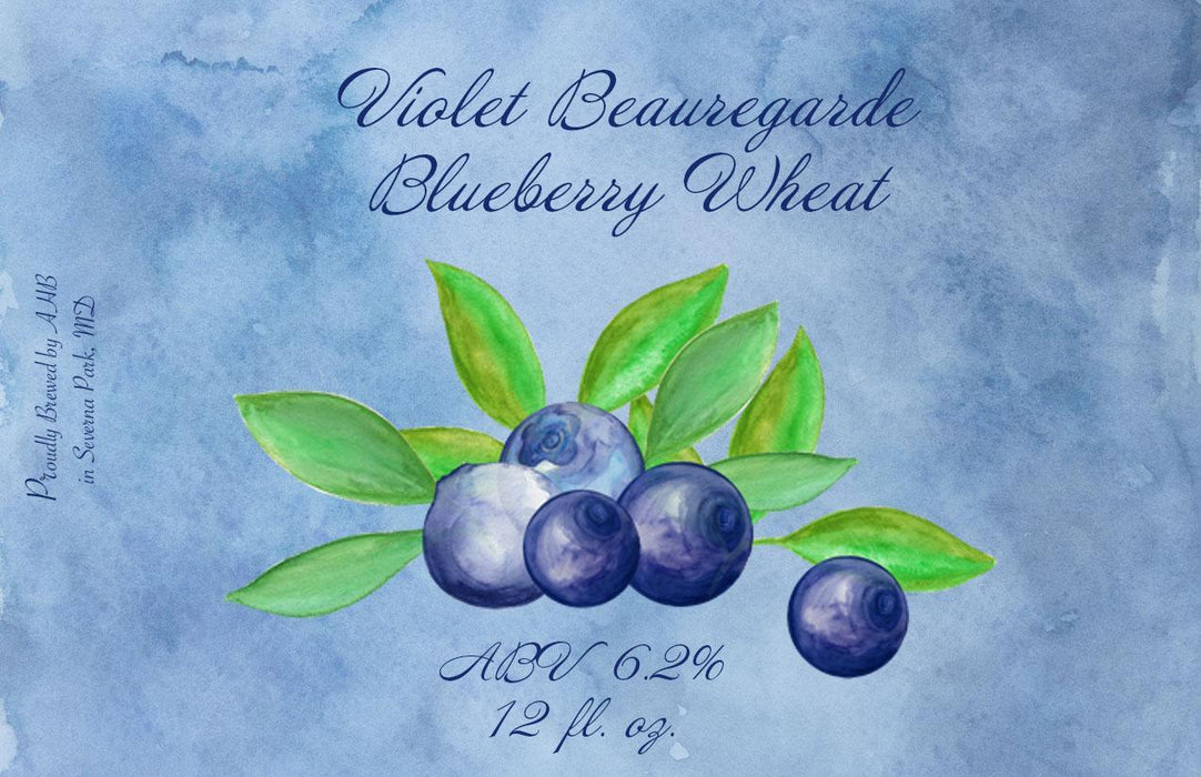 Violet Beauregarde - Blueberry Wheat Beer Kit