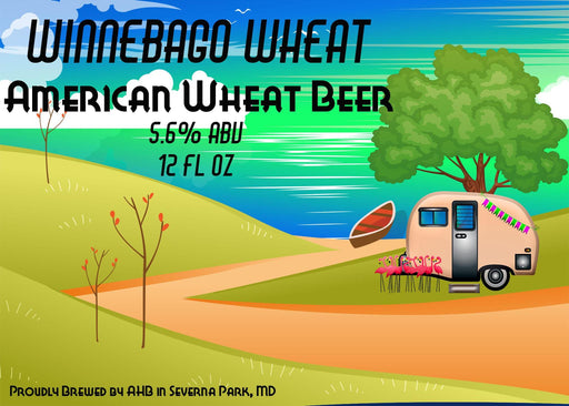 AHB Beer Ingredient 5 Gallon Beer Kit Winnebago Wheat American Wheat Beer