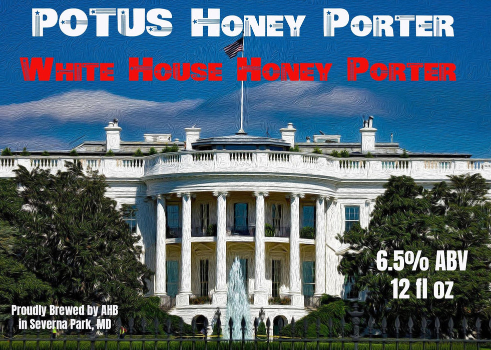 POTUS Honey Porter - White House Honey Porter Beer Kit