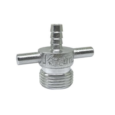 Duplex Coupler - Hex Nut to Beer Line Cleaning Attachment