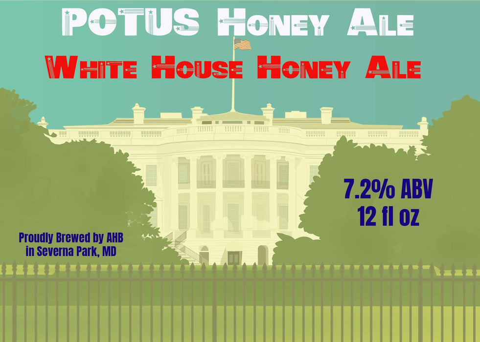 POTUS Honey Ale - White House Honey Ale Beer Kit