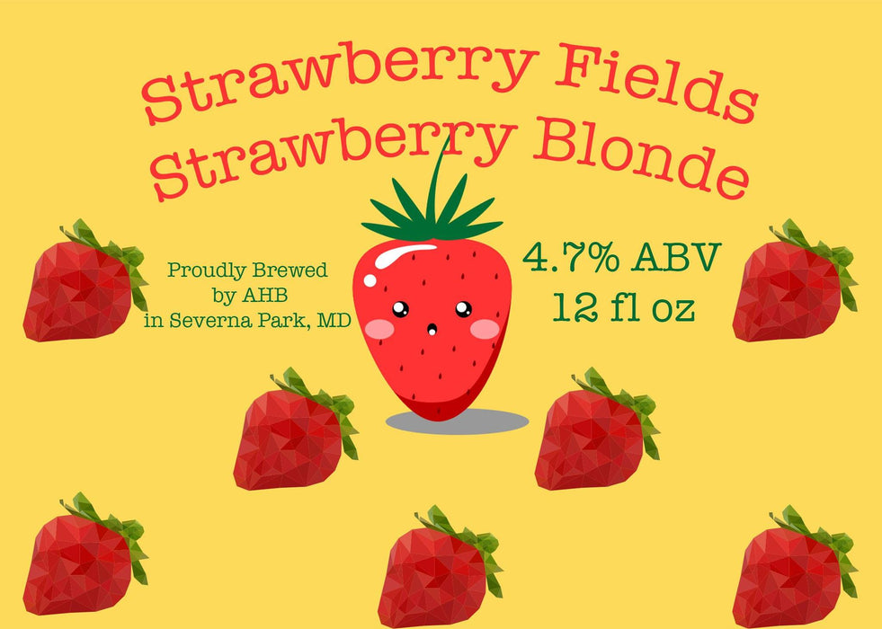 Strawberry Fields - Strawberry Blonde Ale Beer Kit