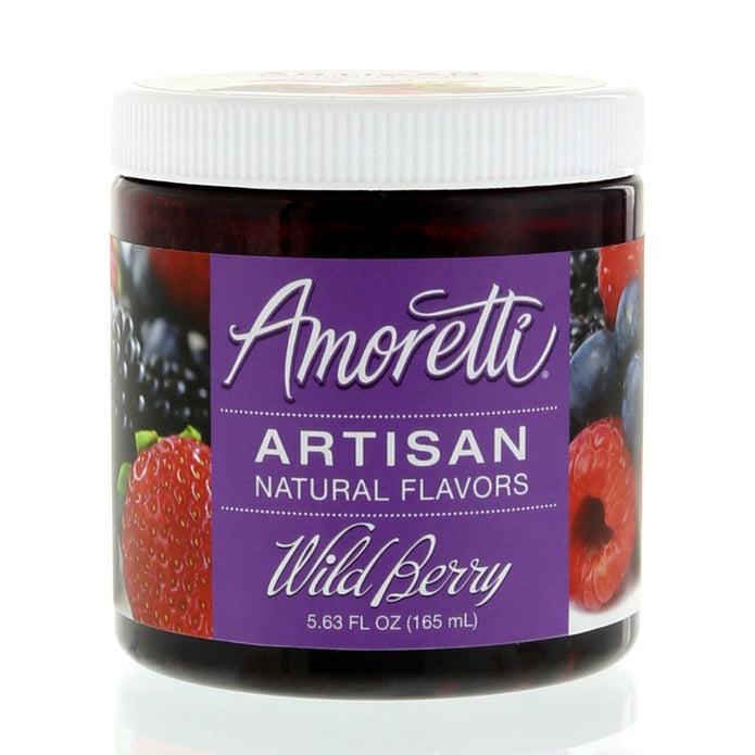 Amoretti Aritsan Natural Flavors Natural Fruit Flavoring Wild Berry
