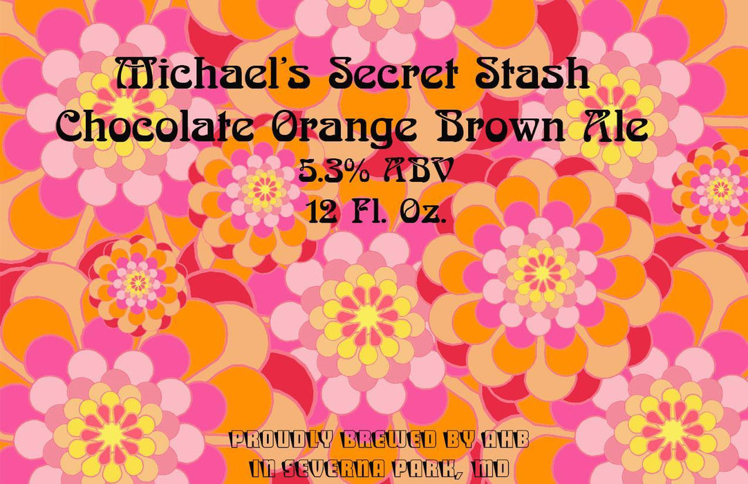 Michael's Secret Stash - Chocolate Orange Brown Ale Beer Kit