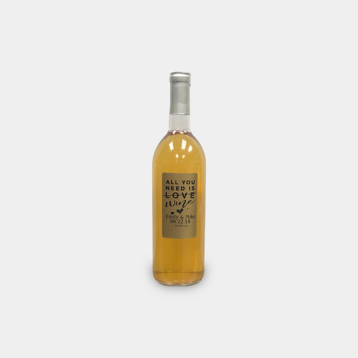 Simple Gold - MacDay Wine Labels (30 pack)