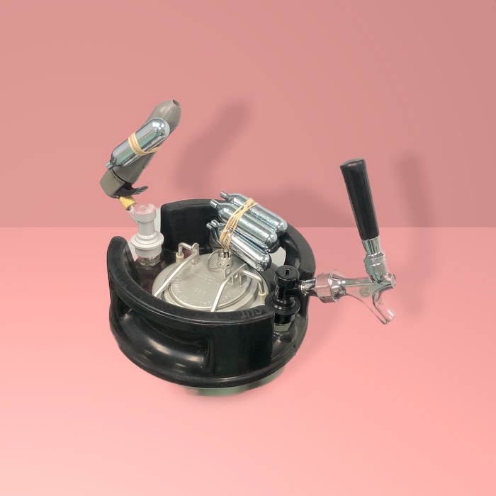 2.5 Gallon Mini Keg with Faucet Assembly Kegging Starter Kit