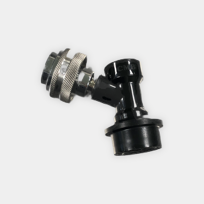 Keg Faucet Adapter Assembly w/ Black MFL Disconnect